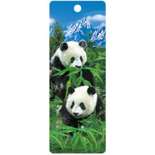 Obrázek z Záložka 3D 15,5x5,7cm - pandy (25) 